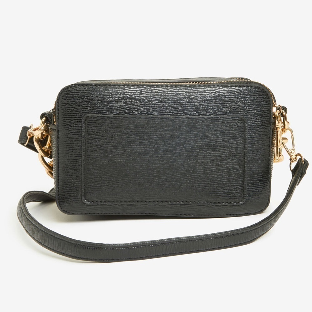 Bebe Gianna Textured Camera Bag with Crossbody Strap BG10 - Picture 2 of 6